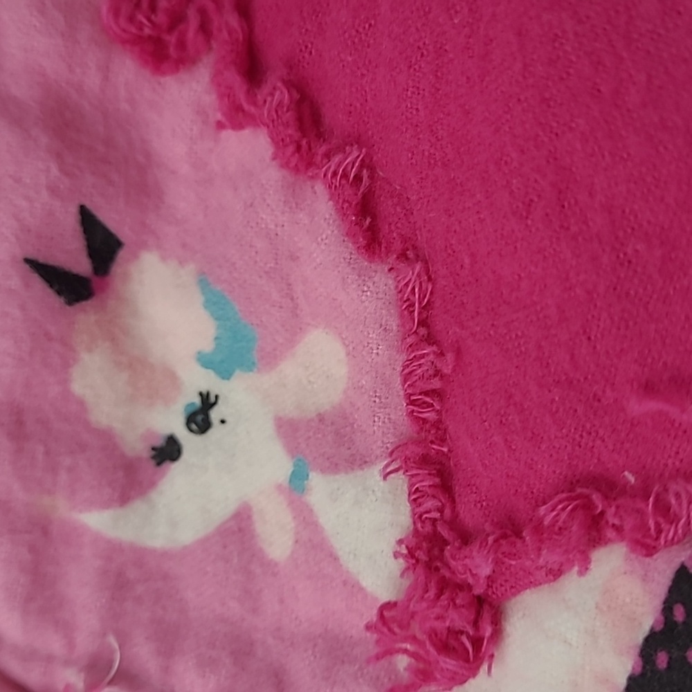 Crib, Child, Toddler Quilt Handmade Soft And Warm Rag Quilt - Picture 3 of 6